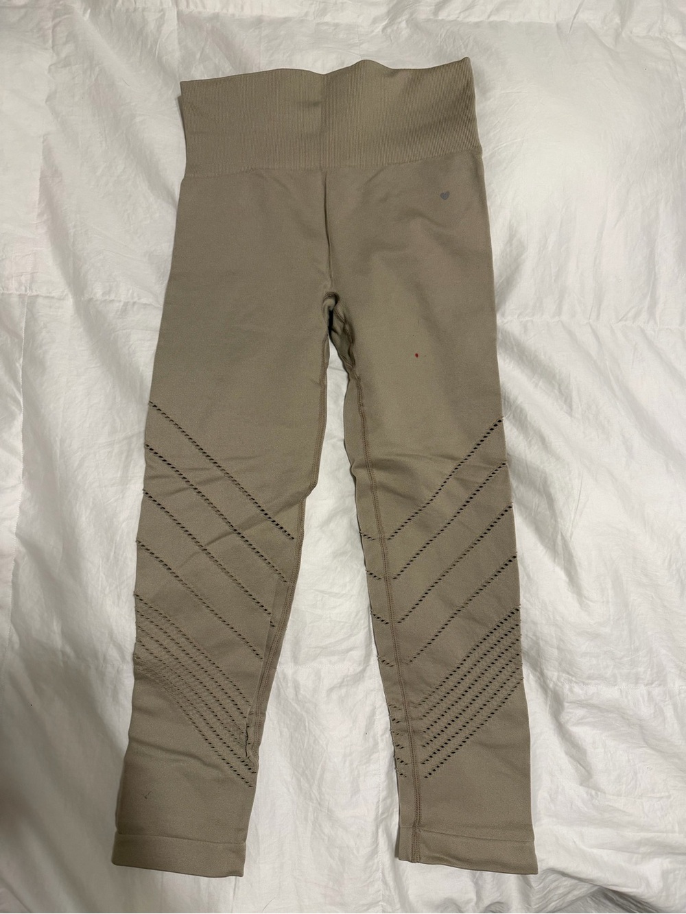 Love fitness apparel High-Waist Seamless Leggings in Olive Taupe